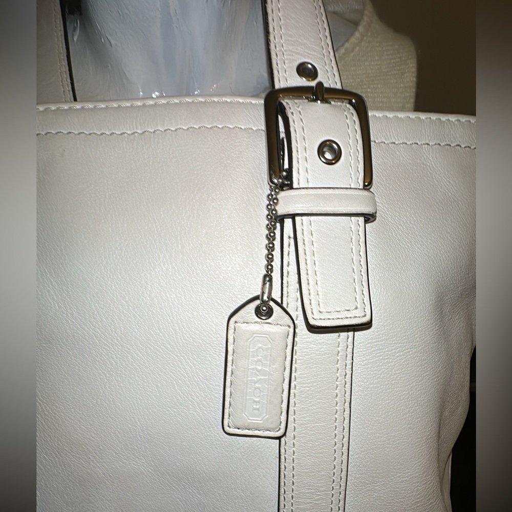 COACH Y2K Vintage Legacy Leather Double Handle Tote Shoulder Bag #10194 - Picture 6 of 12